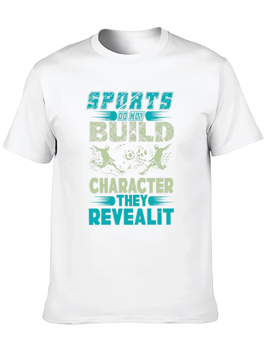 Sports Reveal Character Black Graphic Tee