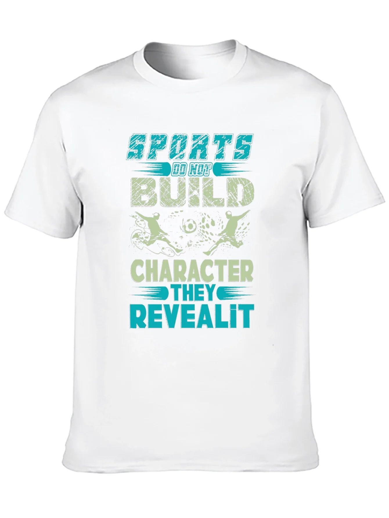Sports Reveal Character Black Graphic Tee