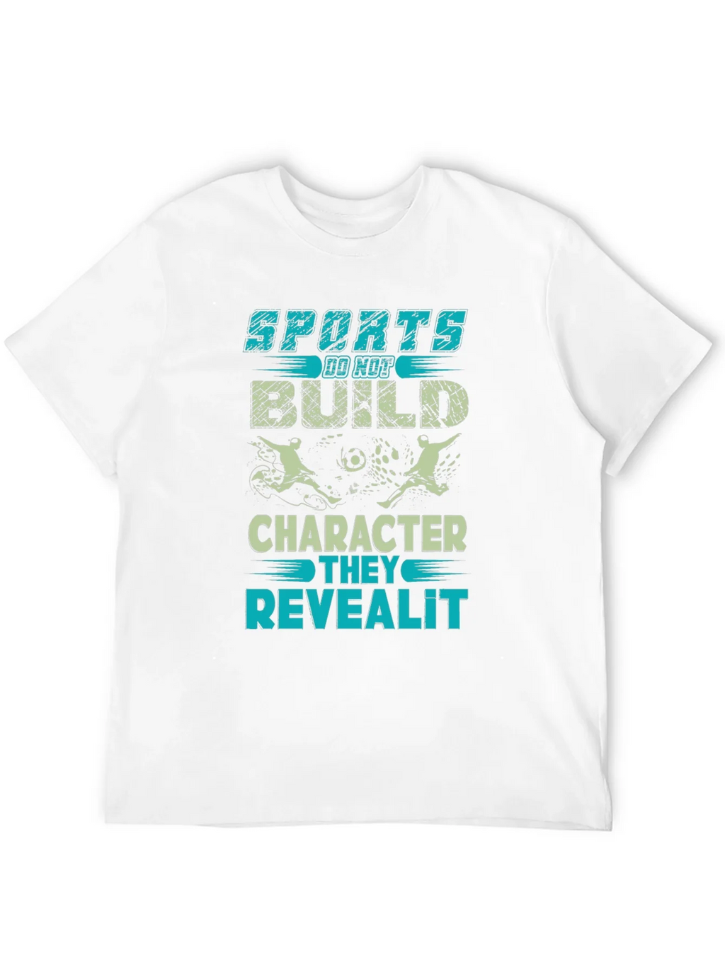 Sports Reveal Character Black Graphic Tee