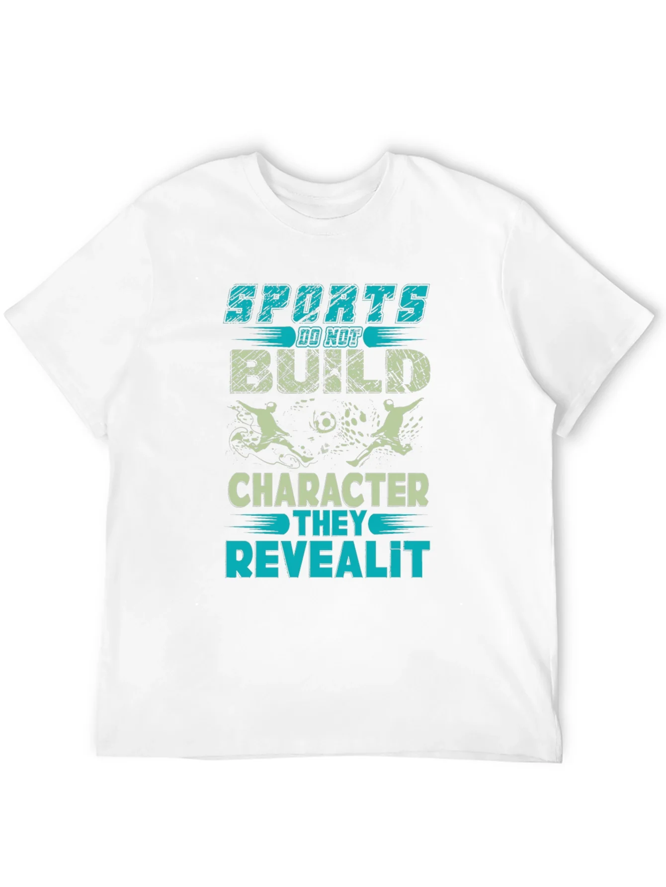 Sports Reveal Character Black Graphic Tee
