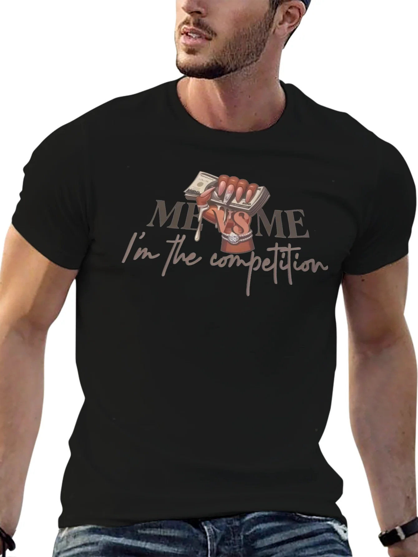 Me Vs Me T-Shirt Competition Tee