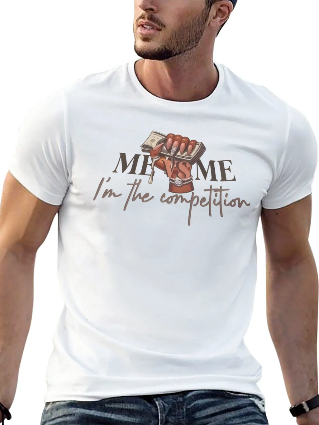 Me Vs Me T-Shirt Competition Tee