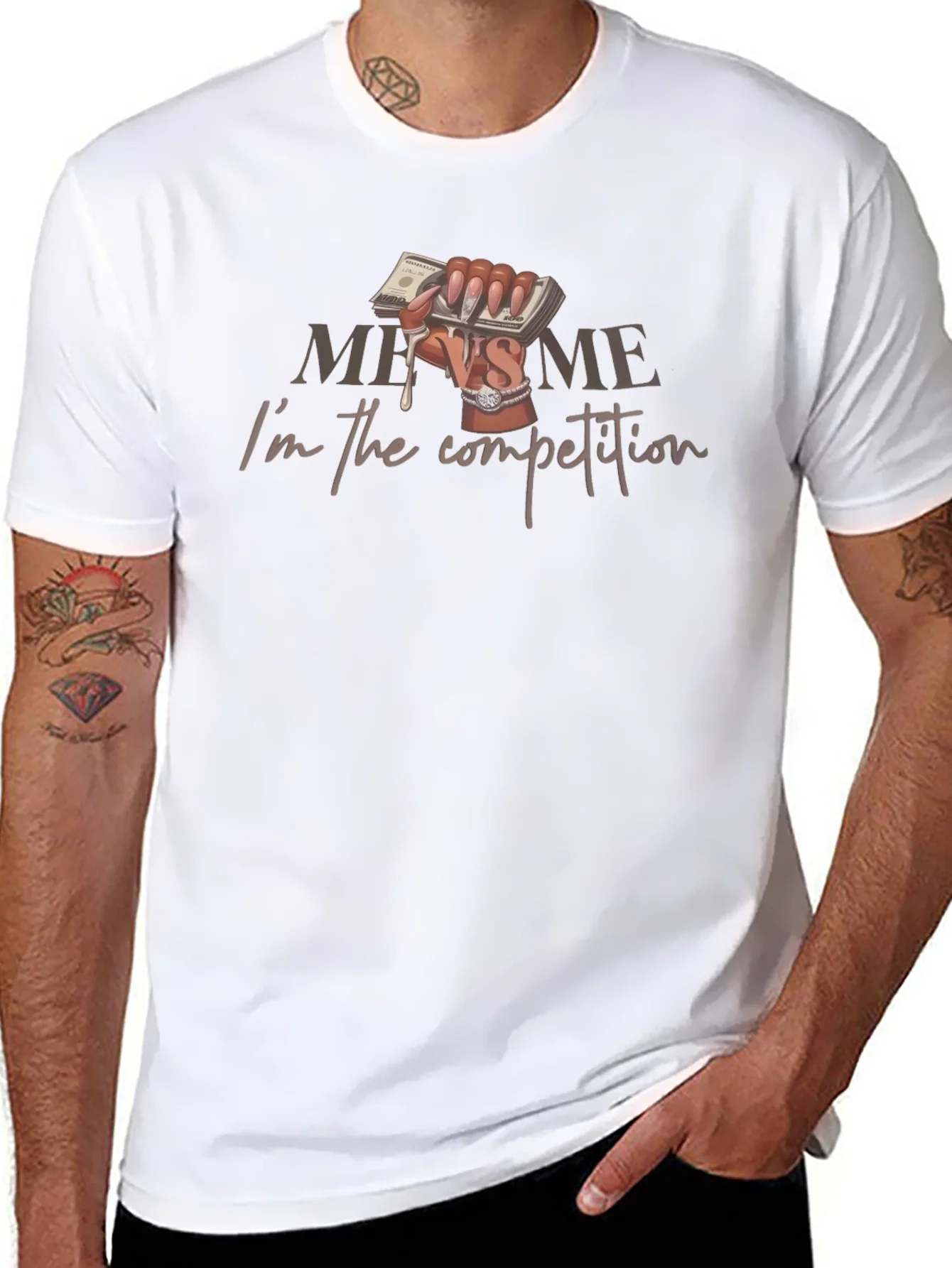 Me Vs Me T-Shirt Competition Tee