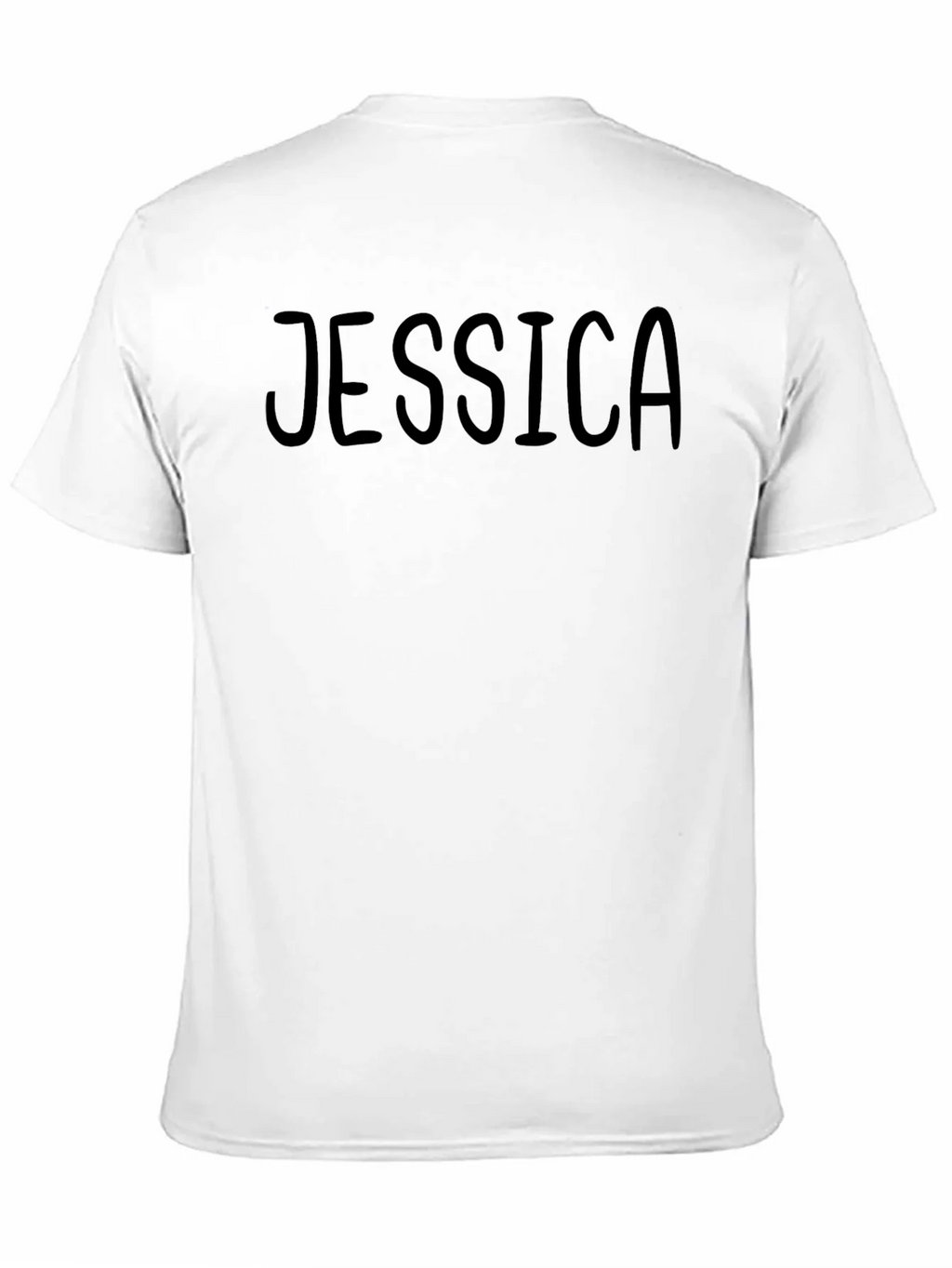 Personalized Jessica Black T-Shirt