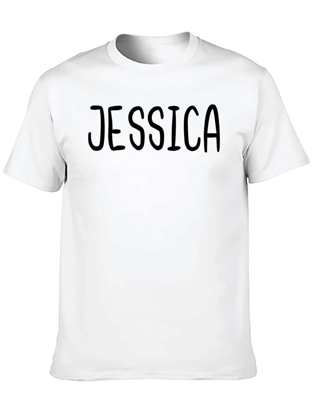 Personalized Jessica Black T-Shirt