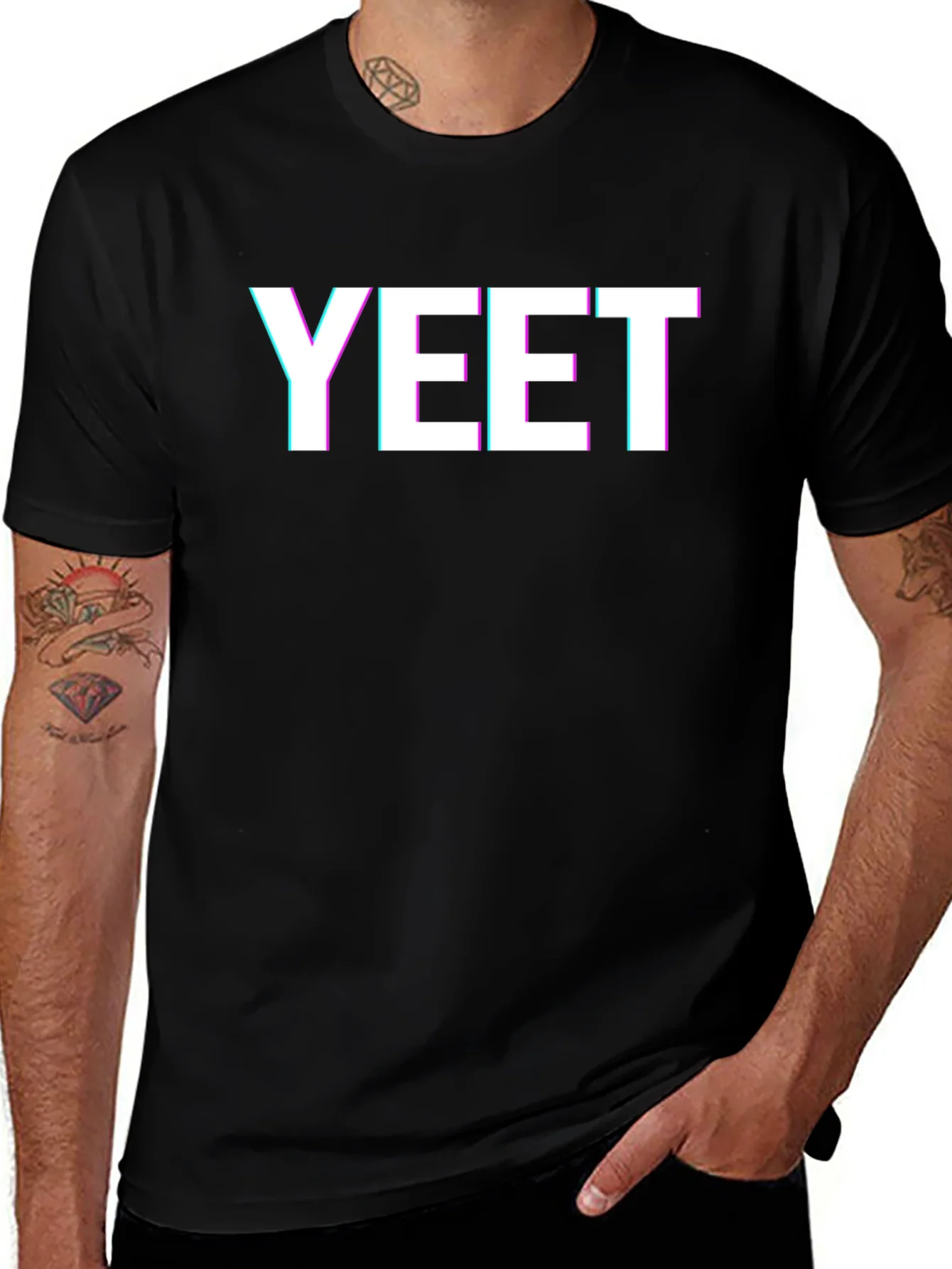 YEET Graphic Tee - Trendy Casual Style