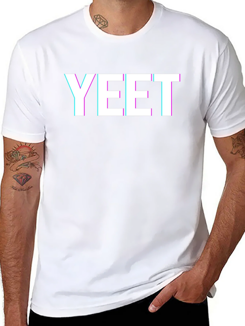 YEET Graphic Tee - Trendy Casual Style
