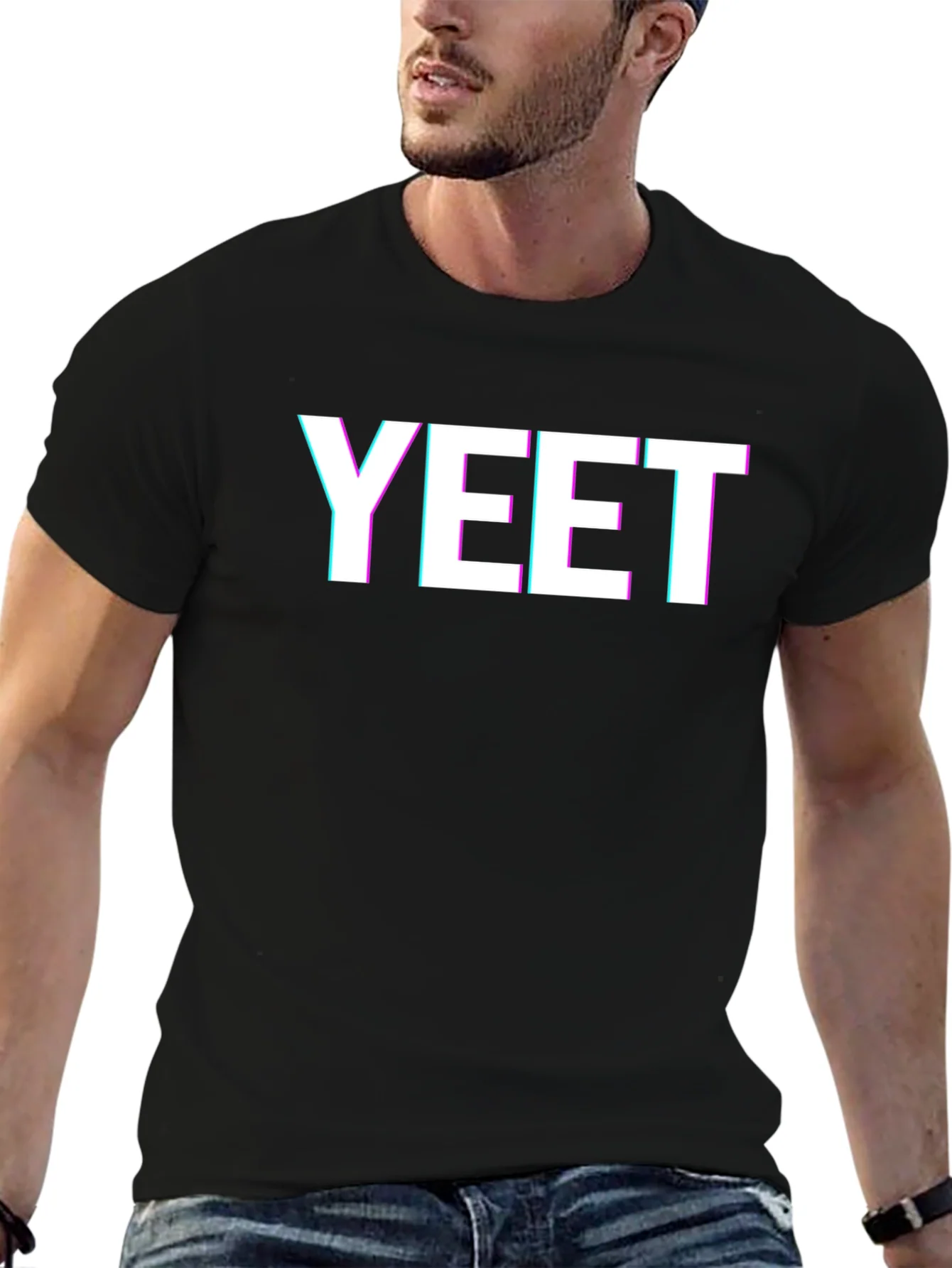 YEET Graphic Tee - Trendy Casual Style