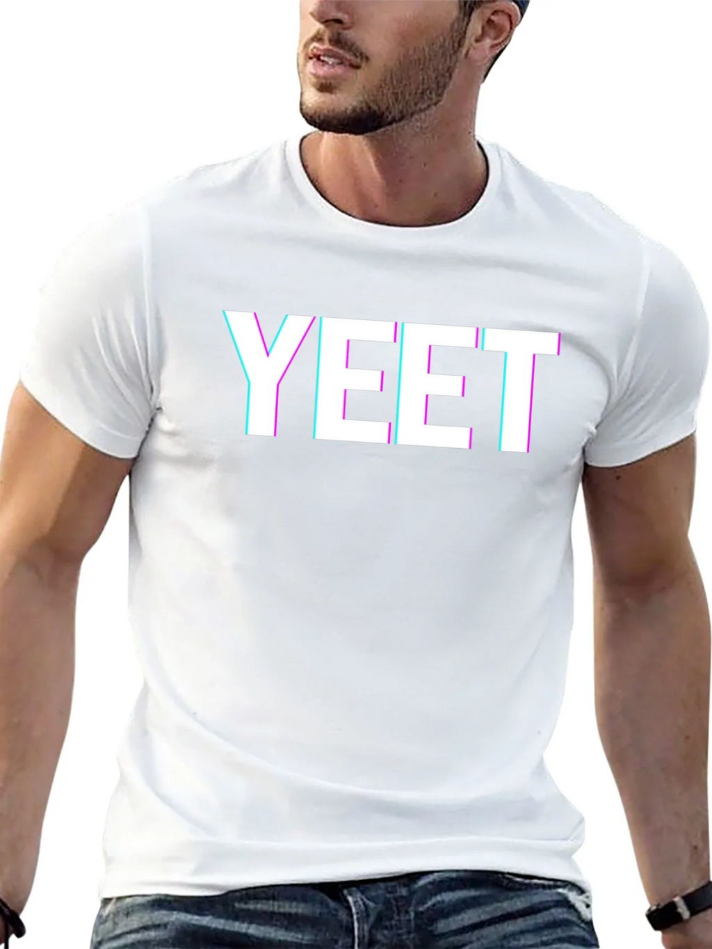 YEET Graphic Tee - Trendy Casual Style