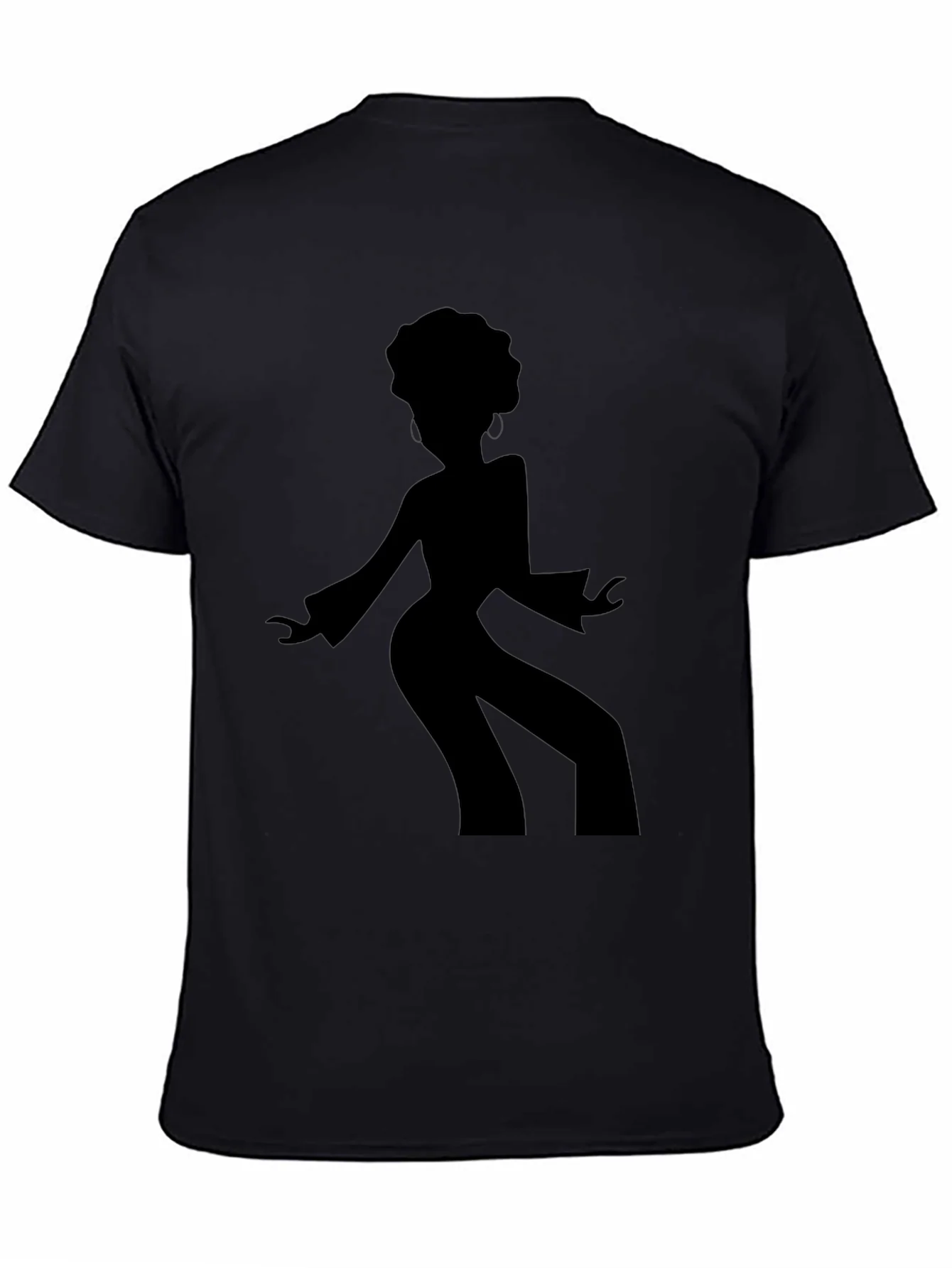 Retro Disco Dancer Black T-Shirt