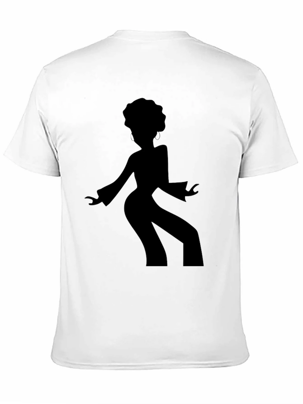 Retro Disco Dancer Black T-Shirt