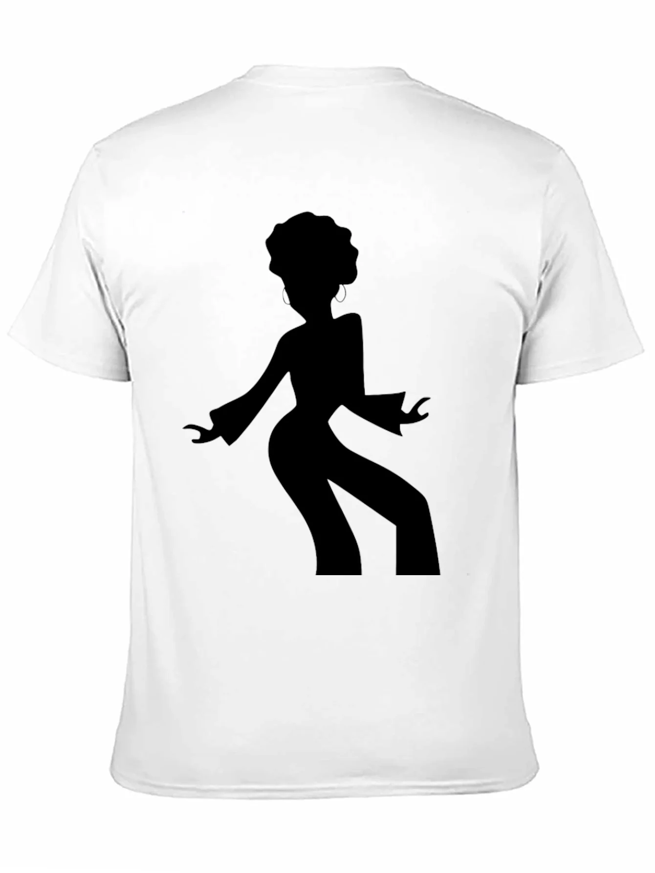 Retro Disco Dancer Black T-Shirt