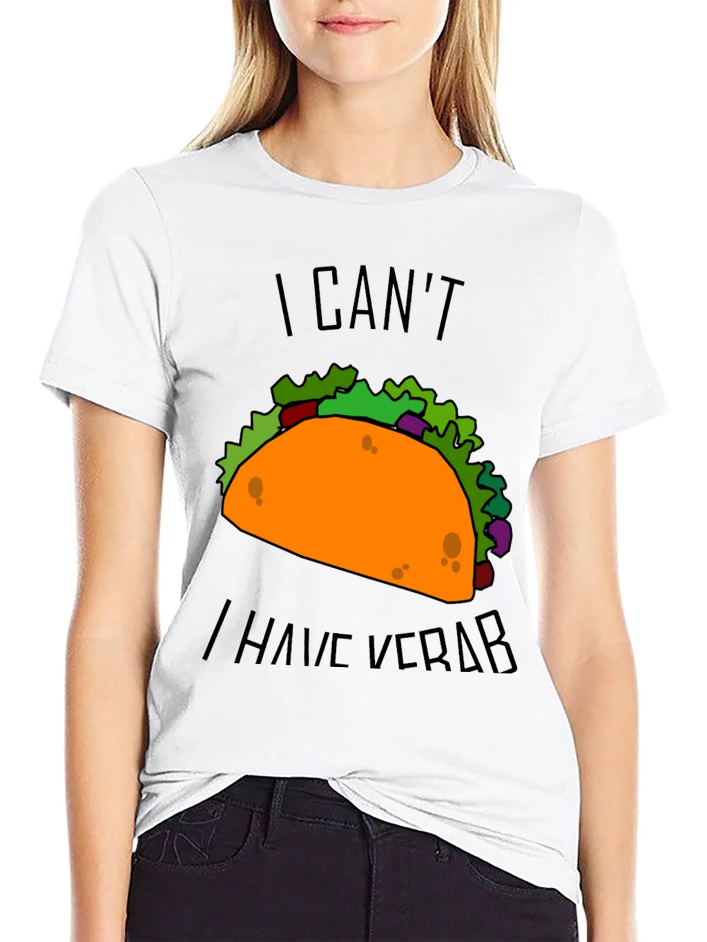 Taco I Cant I Have Verb Graphic T-Shirt