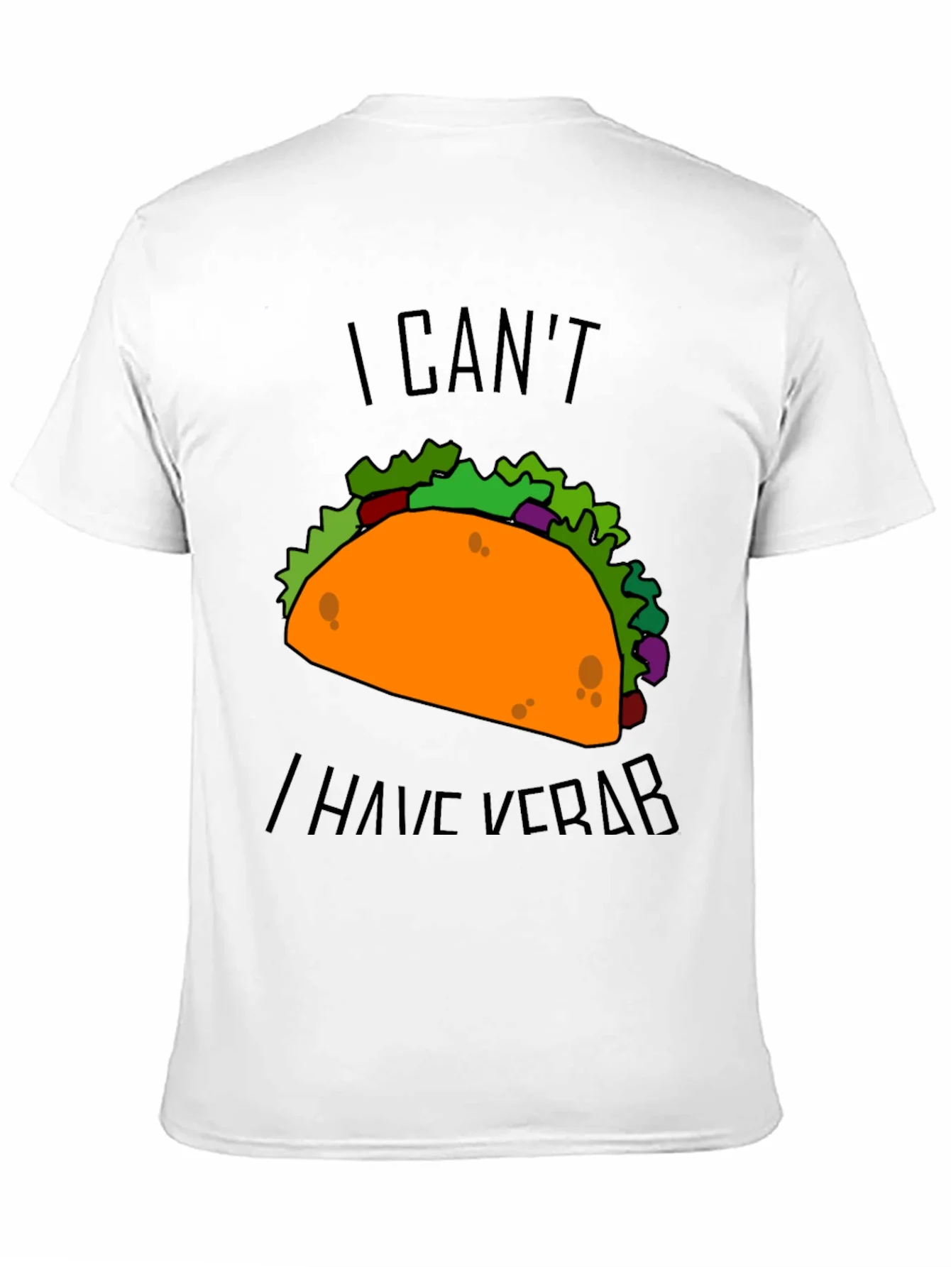 Taco I Cant I Have Verb Graphic T-Shirt
