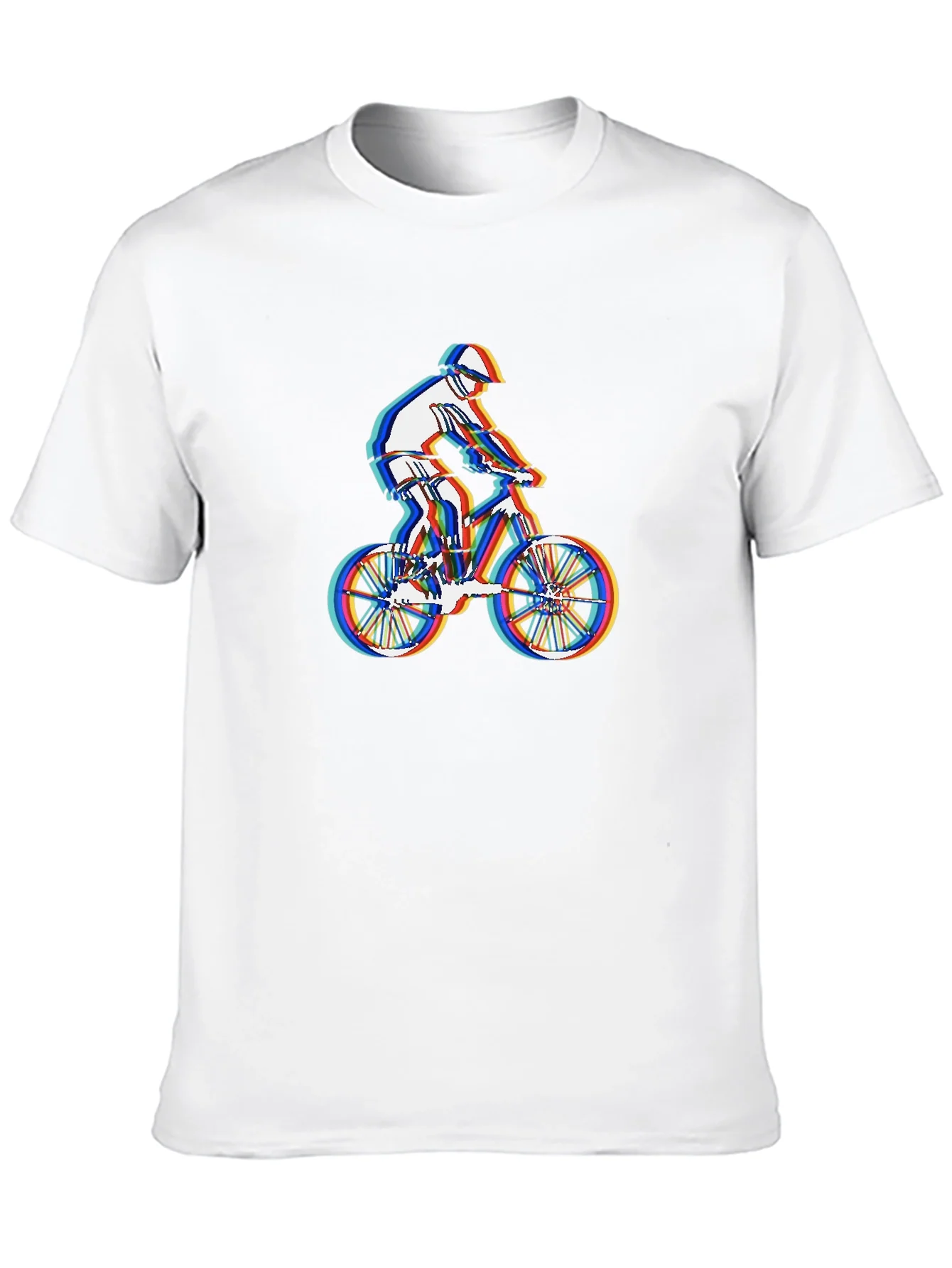 Mountain Biker Graphic Tee - Stylish Black T-Shirt