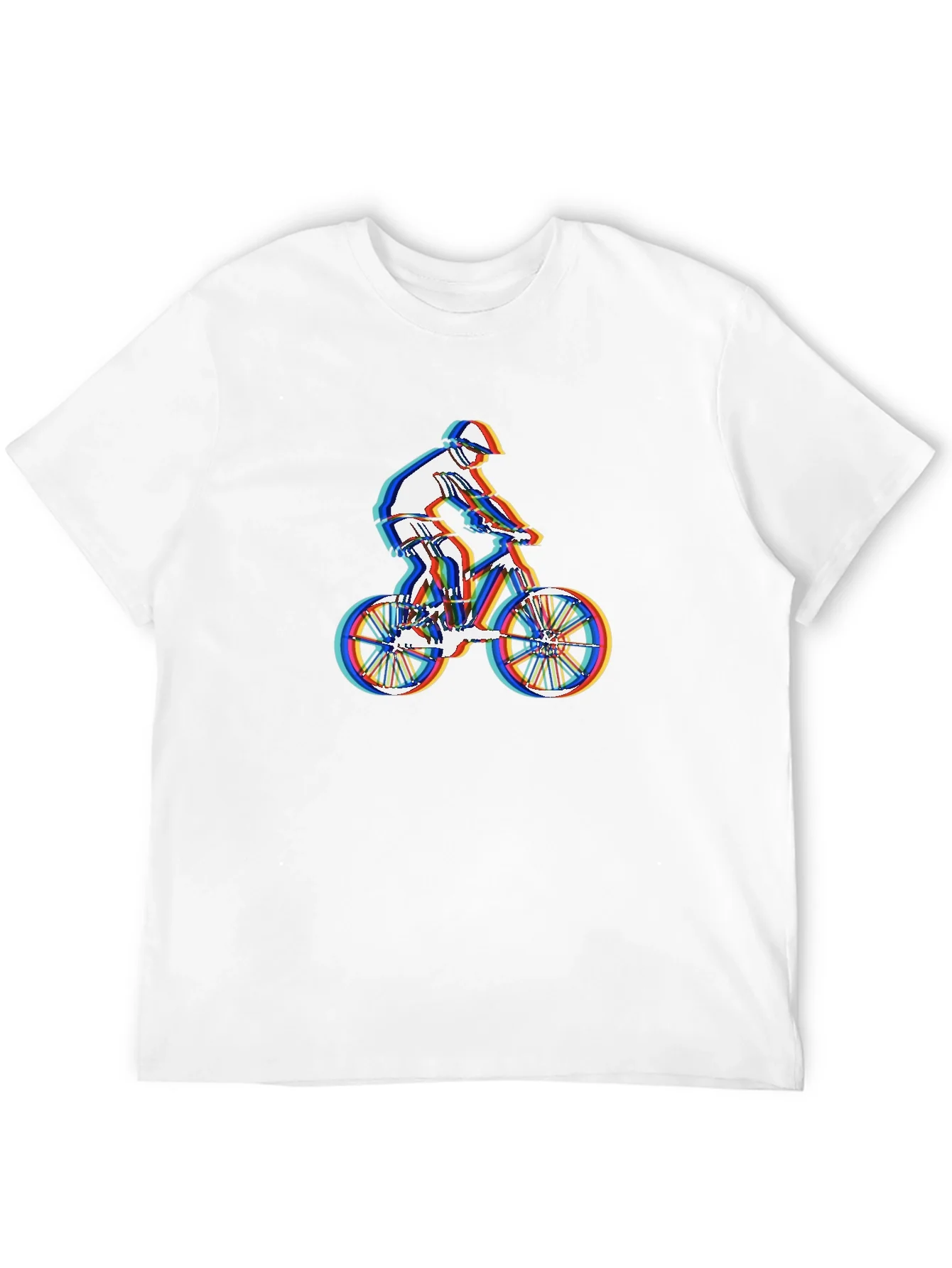 Mountain Biker Graphic Tee - Stylish Black T-Shirt