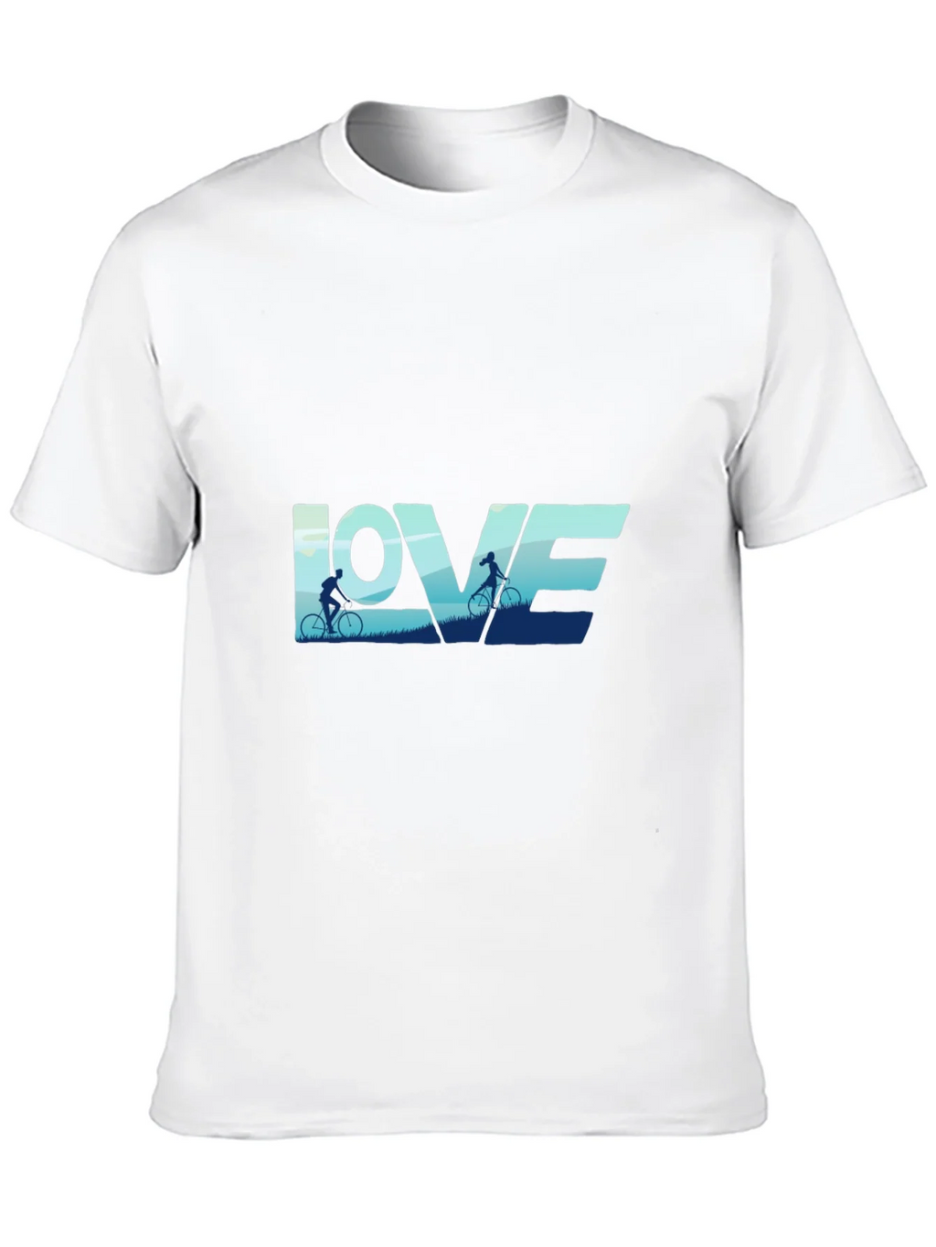 Love Cycling Graphic Tee - Black