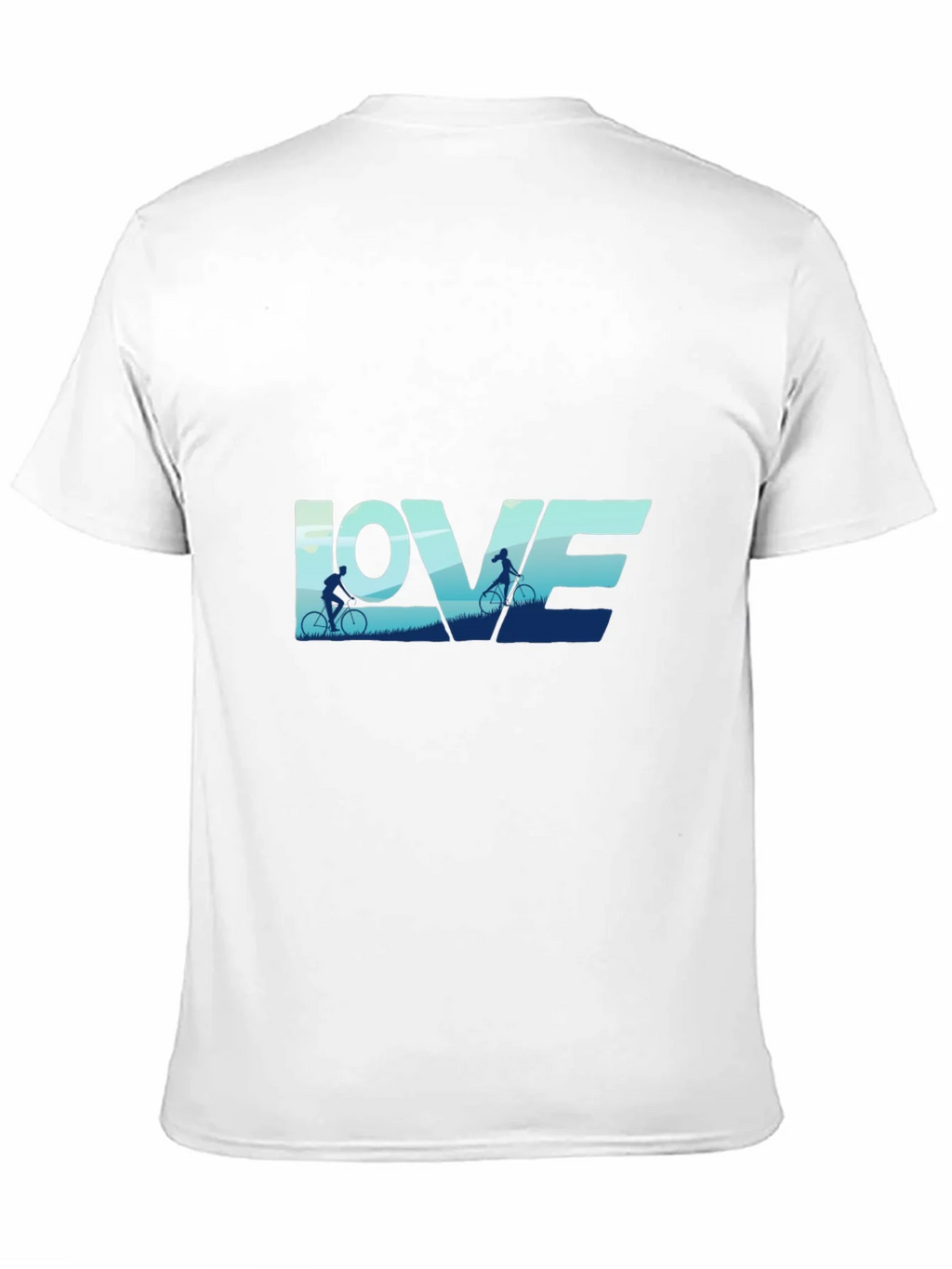 Love Cycling Graphic Tee - Black