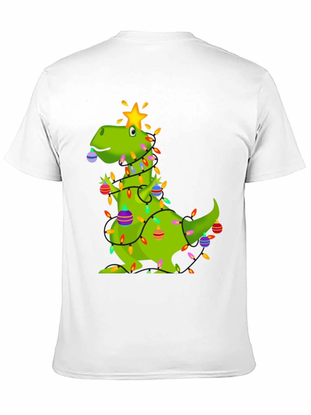 Festive Dino Christmas T-Shirt