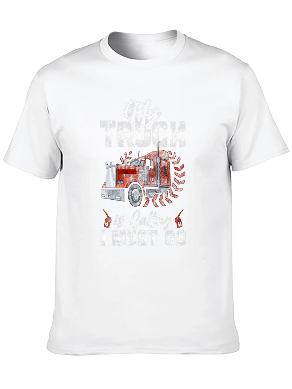 My Truck is Calling T-Shirt - Black