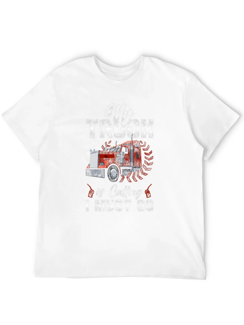 My Truck is Calling T-Shirt - Black