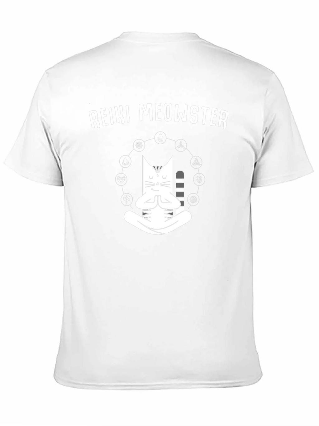 Reiki Meowster Black Graphic Tee