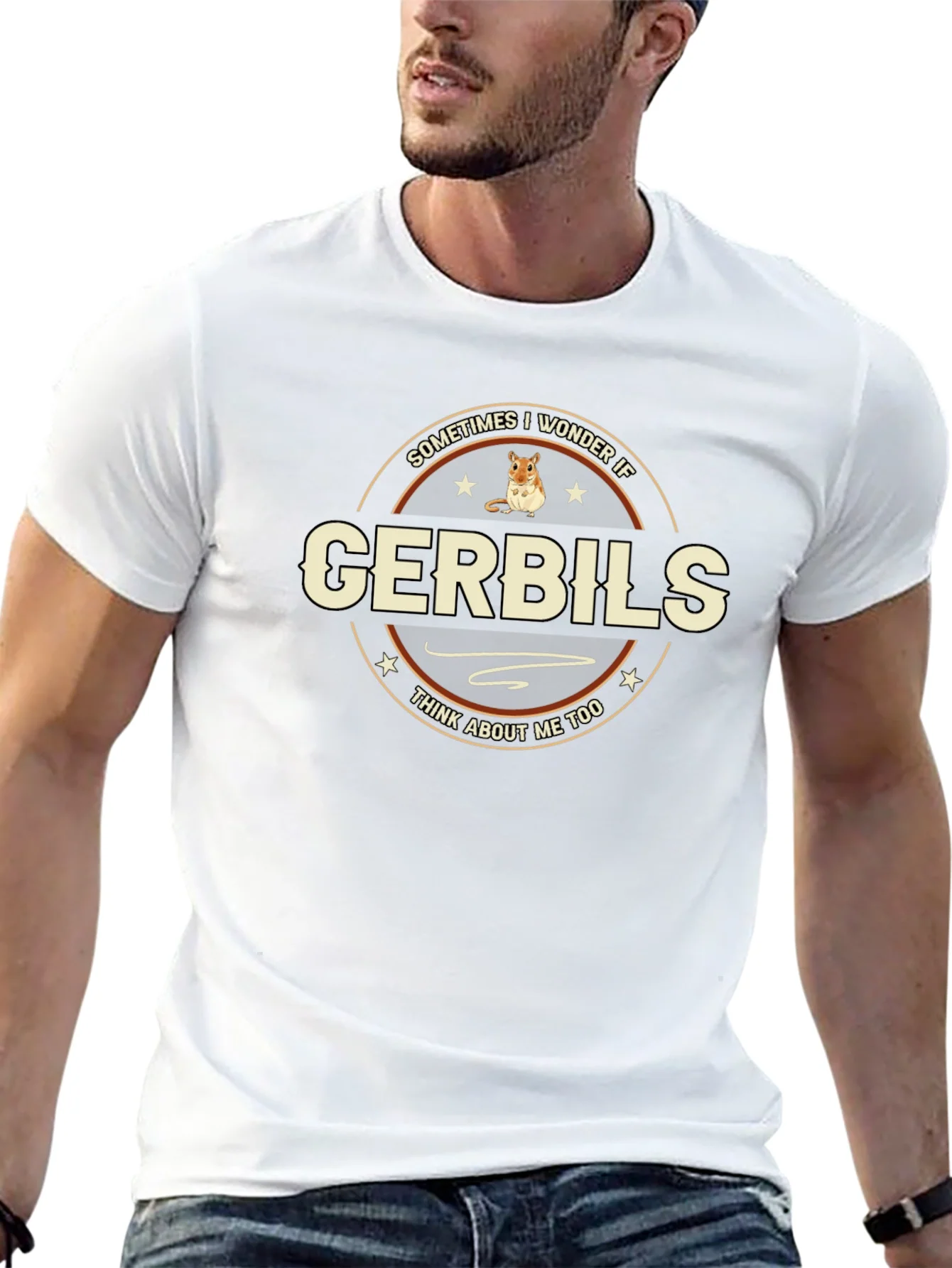Funny Gerbil T-Shirt - Pet Owner Gift