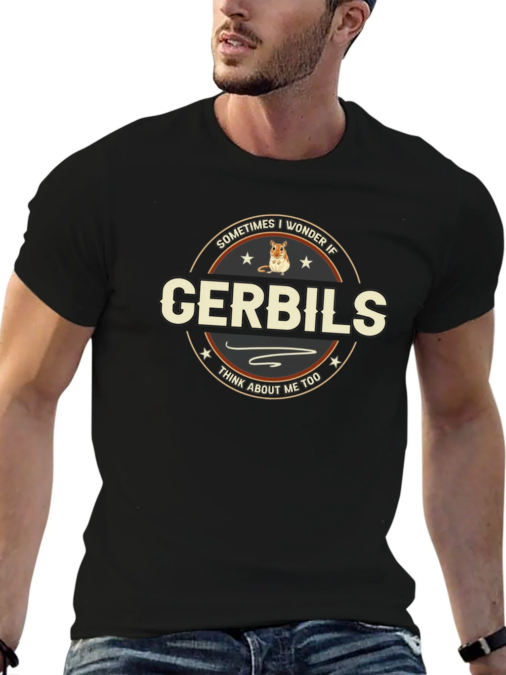 Funny Gerbil T-Shirt - Pet Owner Gift