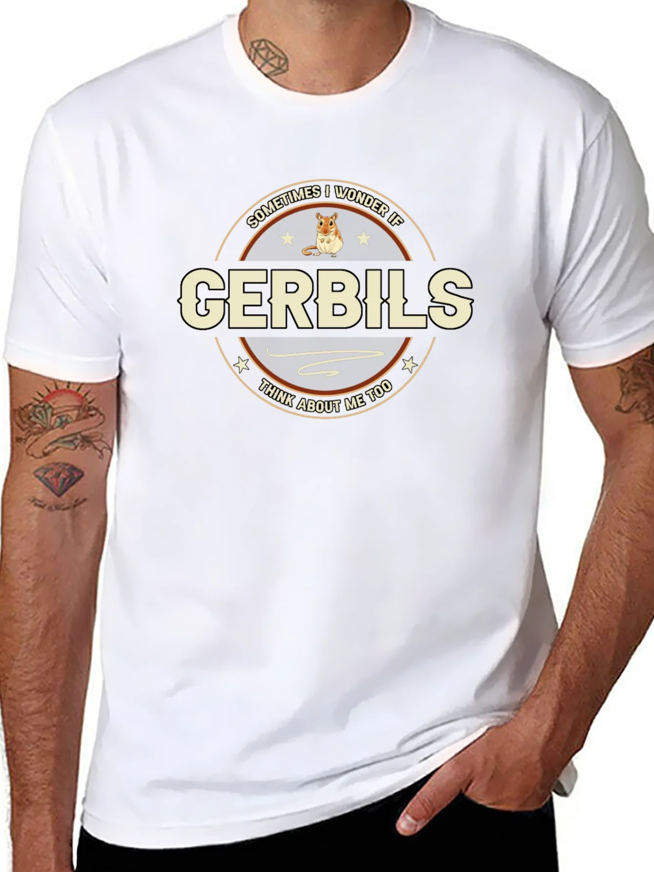 Funny Gerbil T-Shirt - Pet Owner Gift
