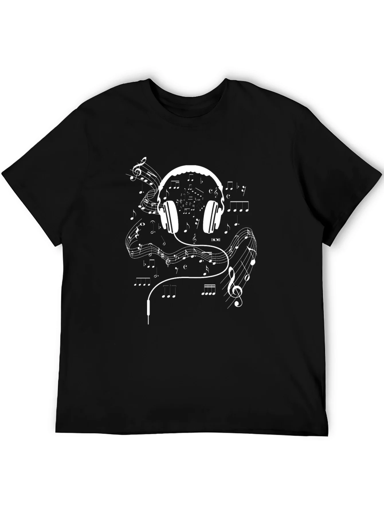 Music Headphone Graphic T-Shirt