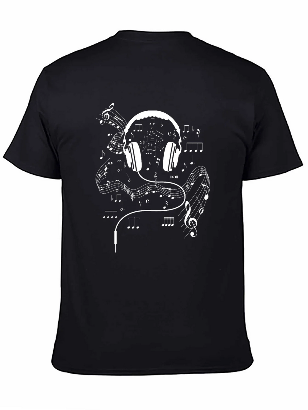 Music Headphone Graphic T-Shirt