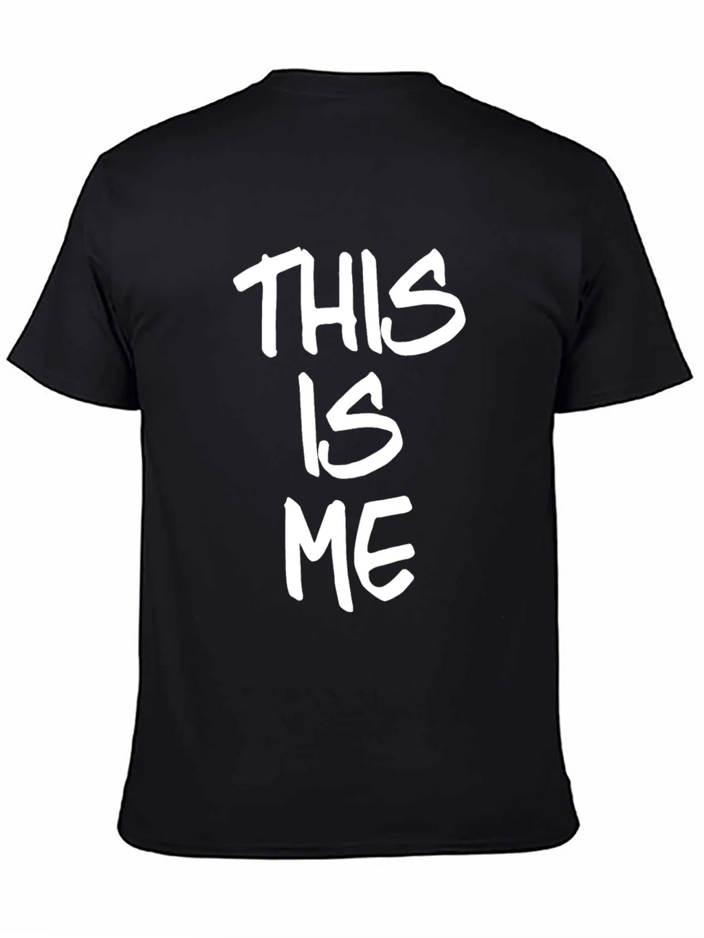 This Is Me Black Crew Neck T-Shirt