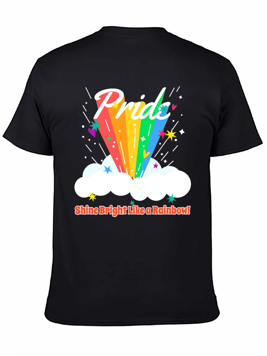 Pride Rainbow Graphic Tee