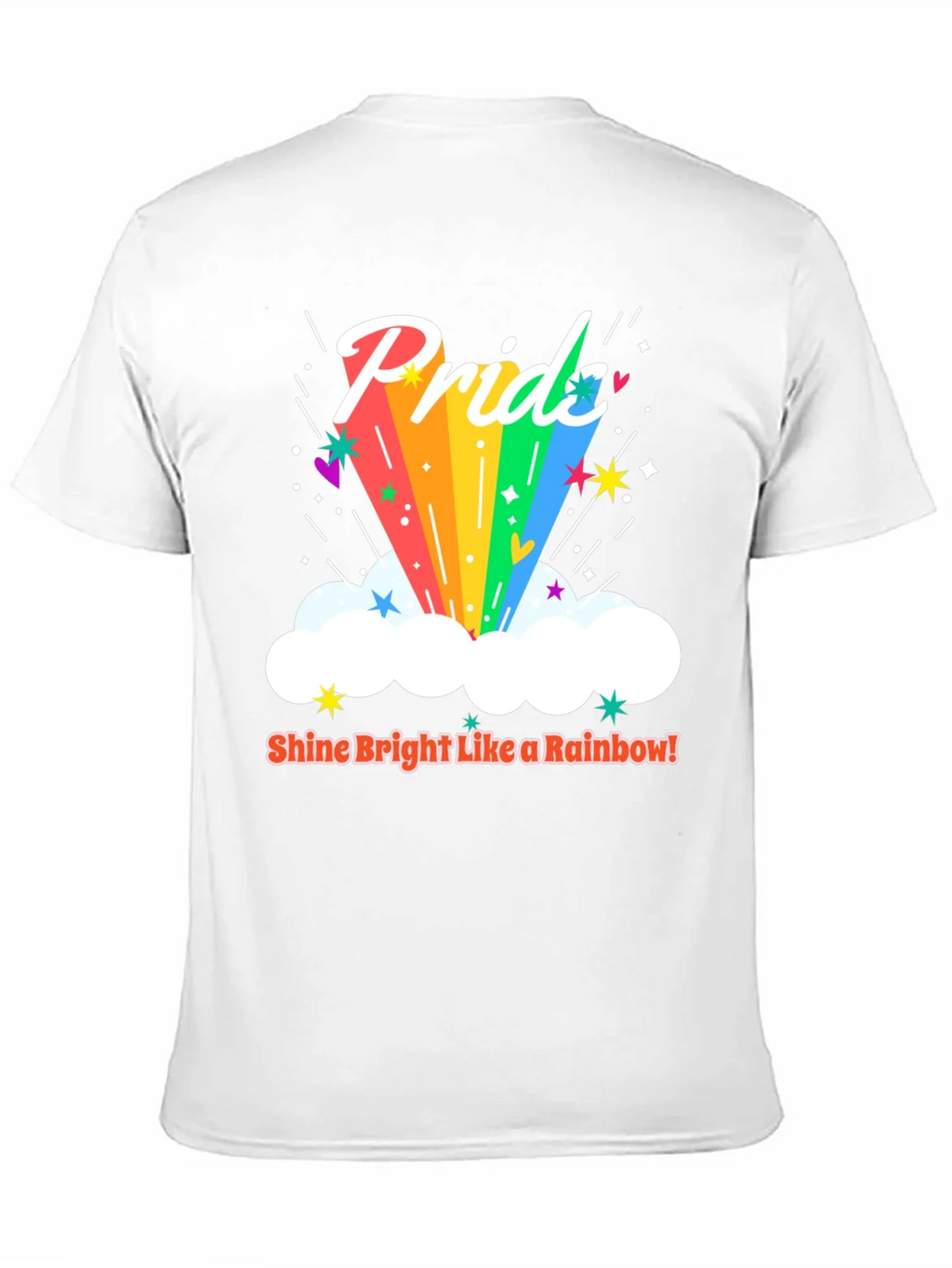 Pride Rainbow Graphic Tee
