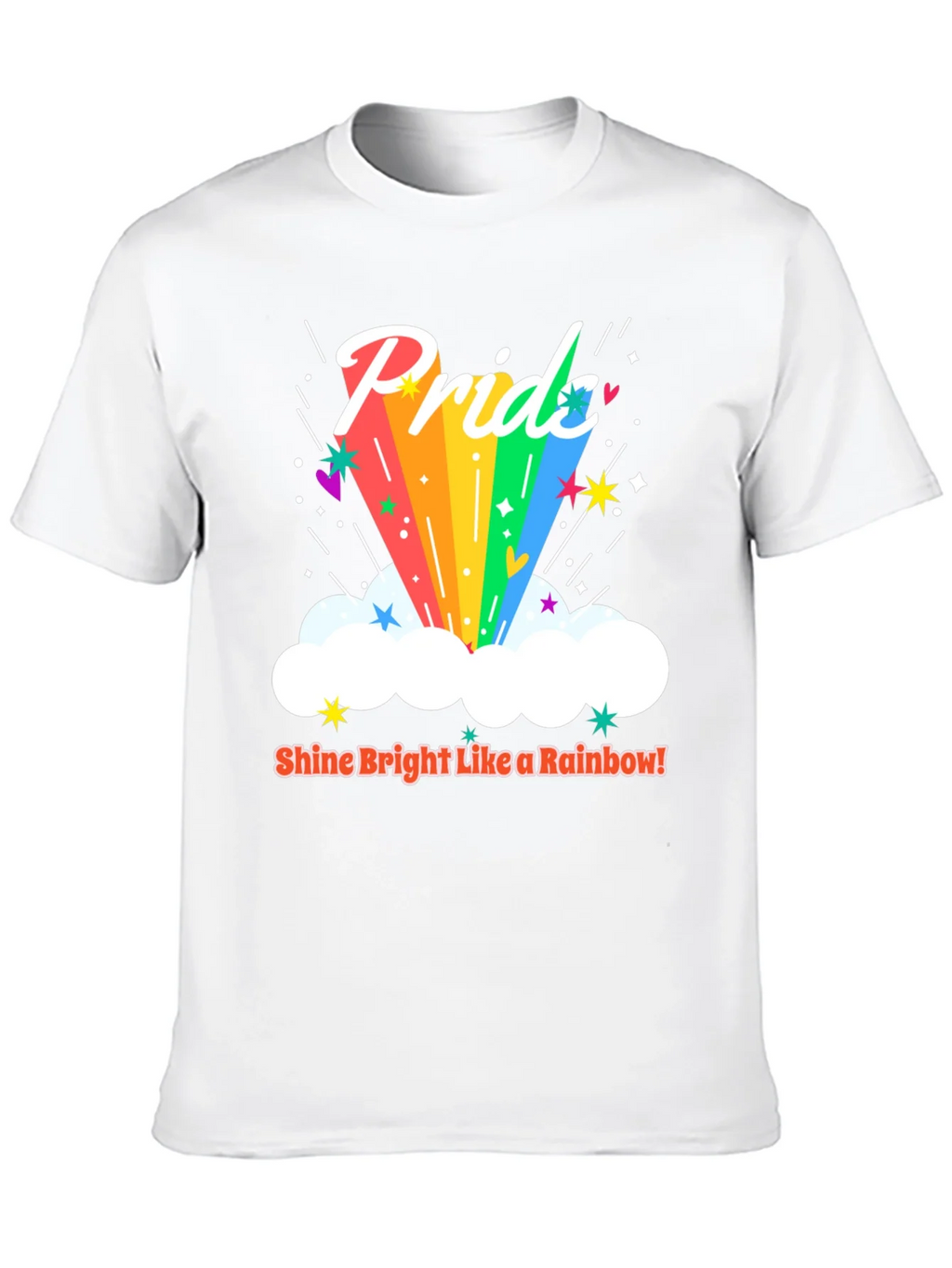 Pride Rainbow Graphic Tee