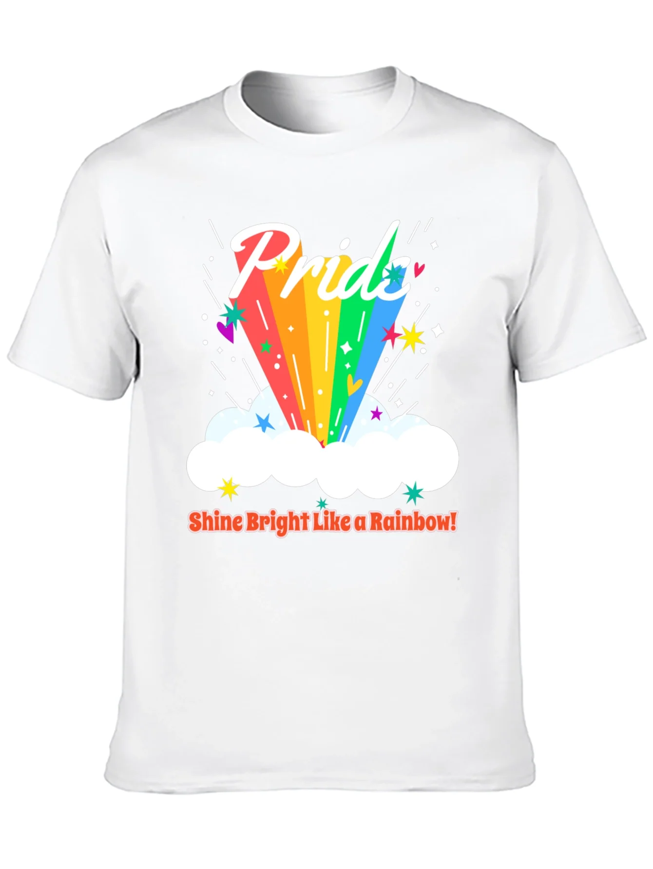 Pride Rainbow Graphic Tee