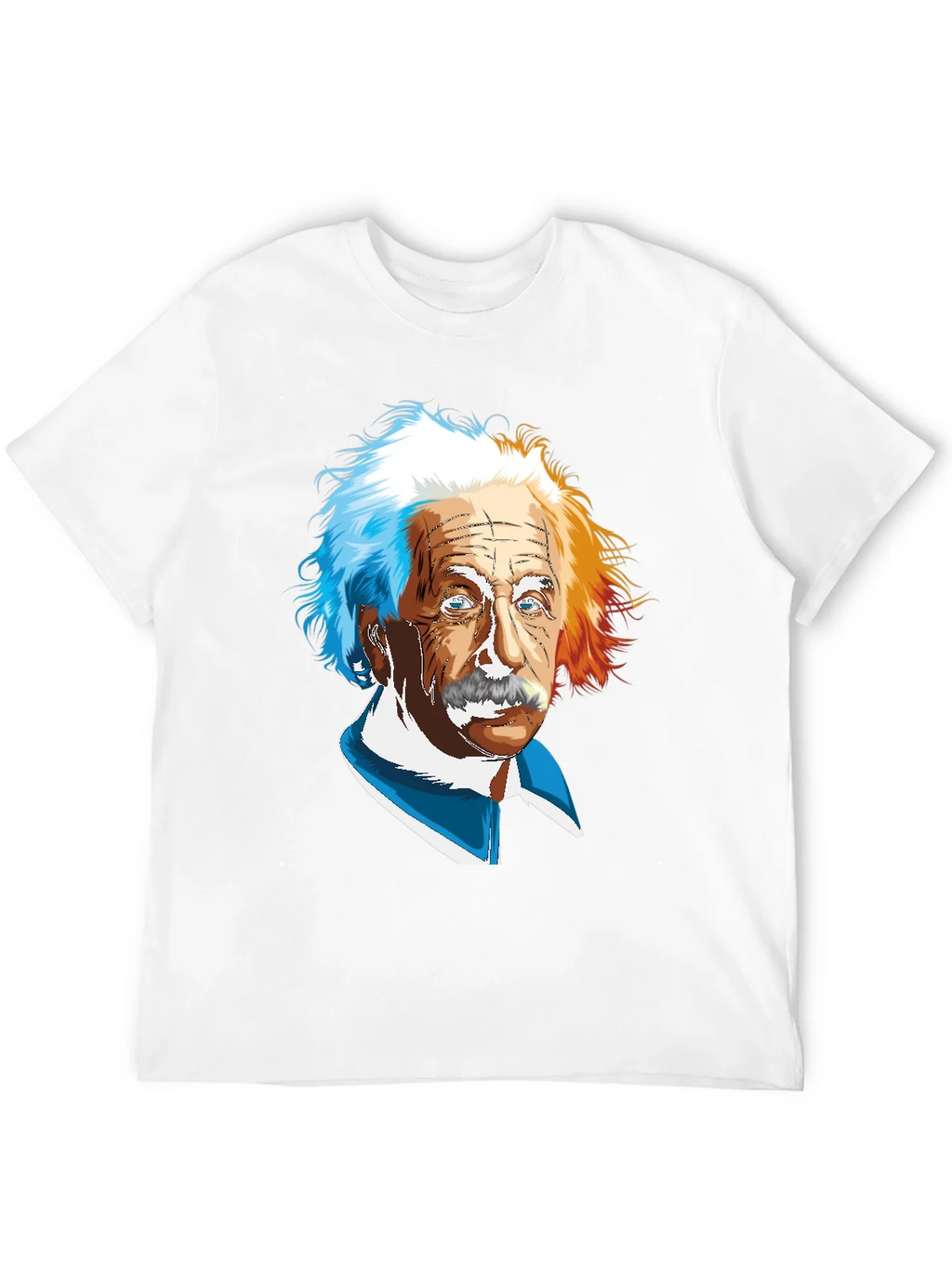 Einstein Graphic Print Black T-Shirt