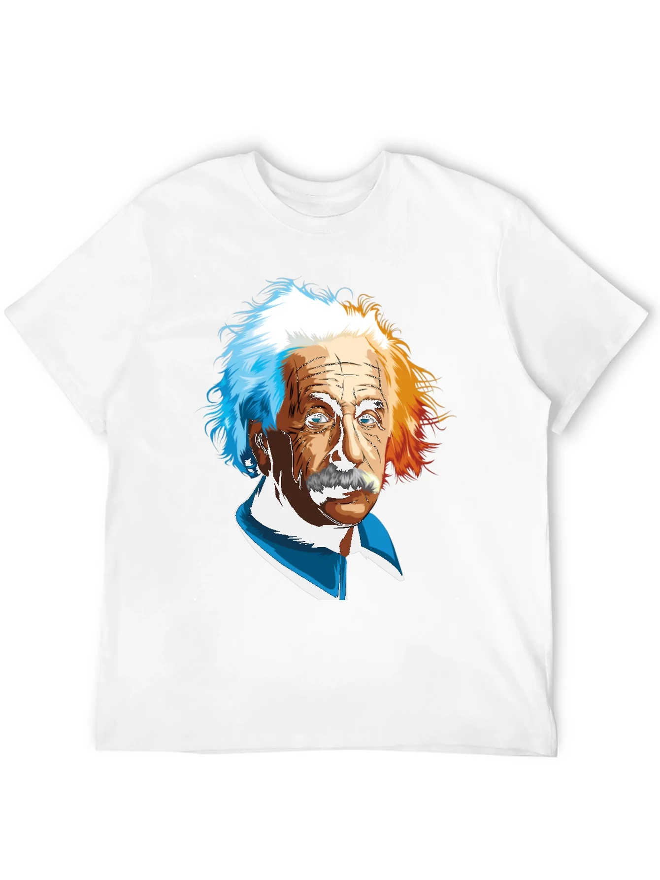 Einstein Graphic Print Black T-Shirt