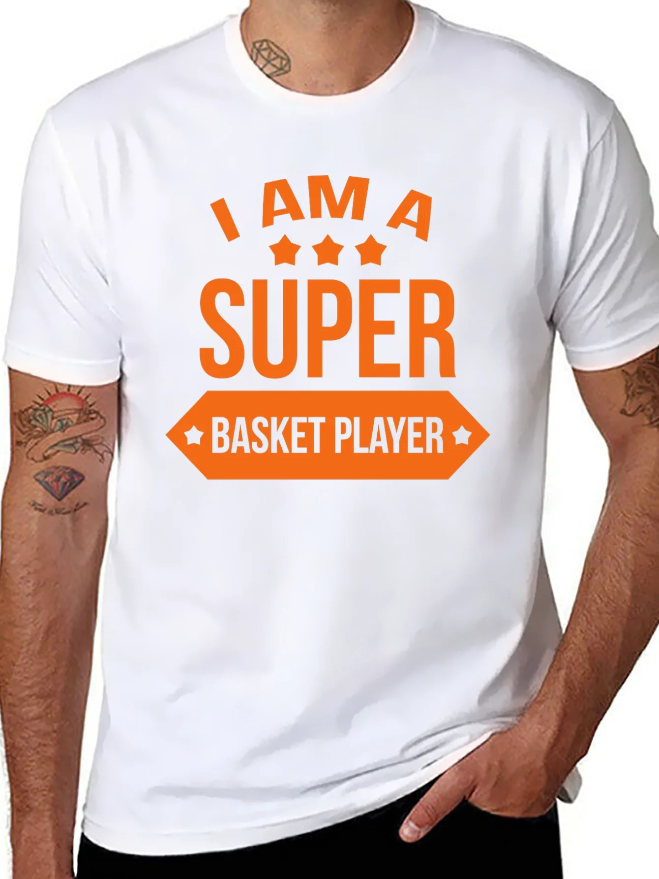 I AM A SUPER BASKET PLAYER Graphic T-Shirt