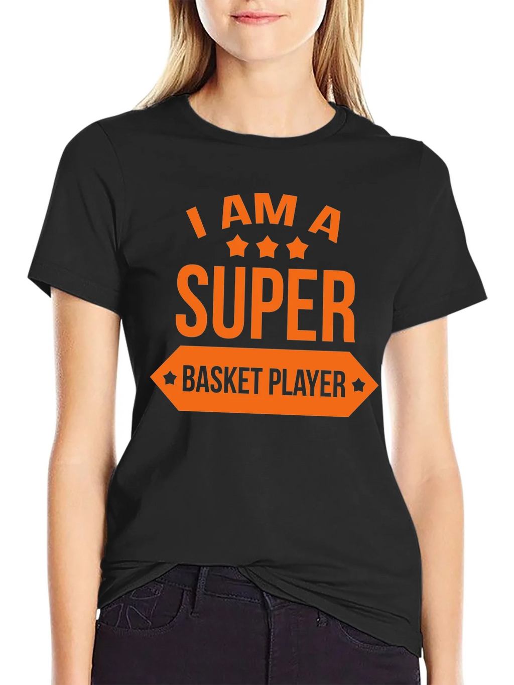 I AM A SUPER BASKET PLAYER Graphic T-Shirt