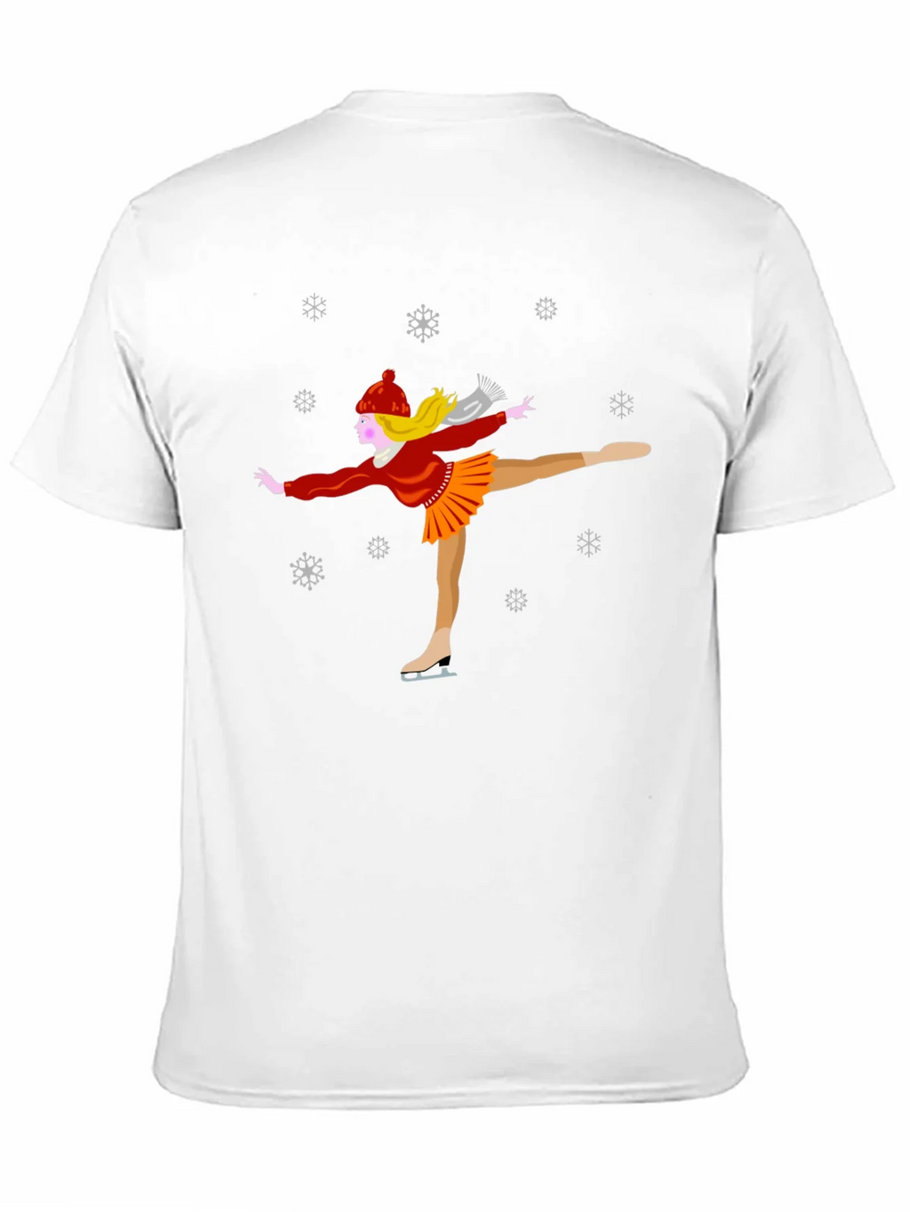 Winter Ice Skater Graphic Tee