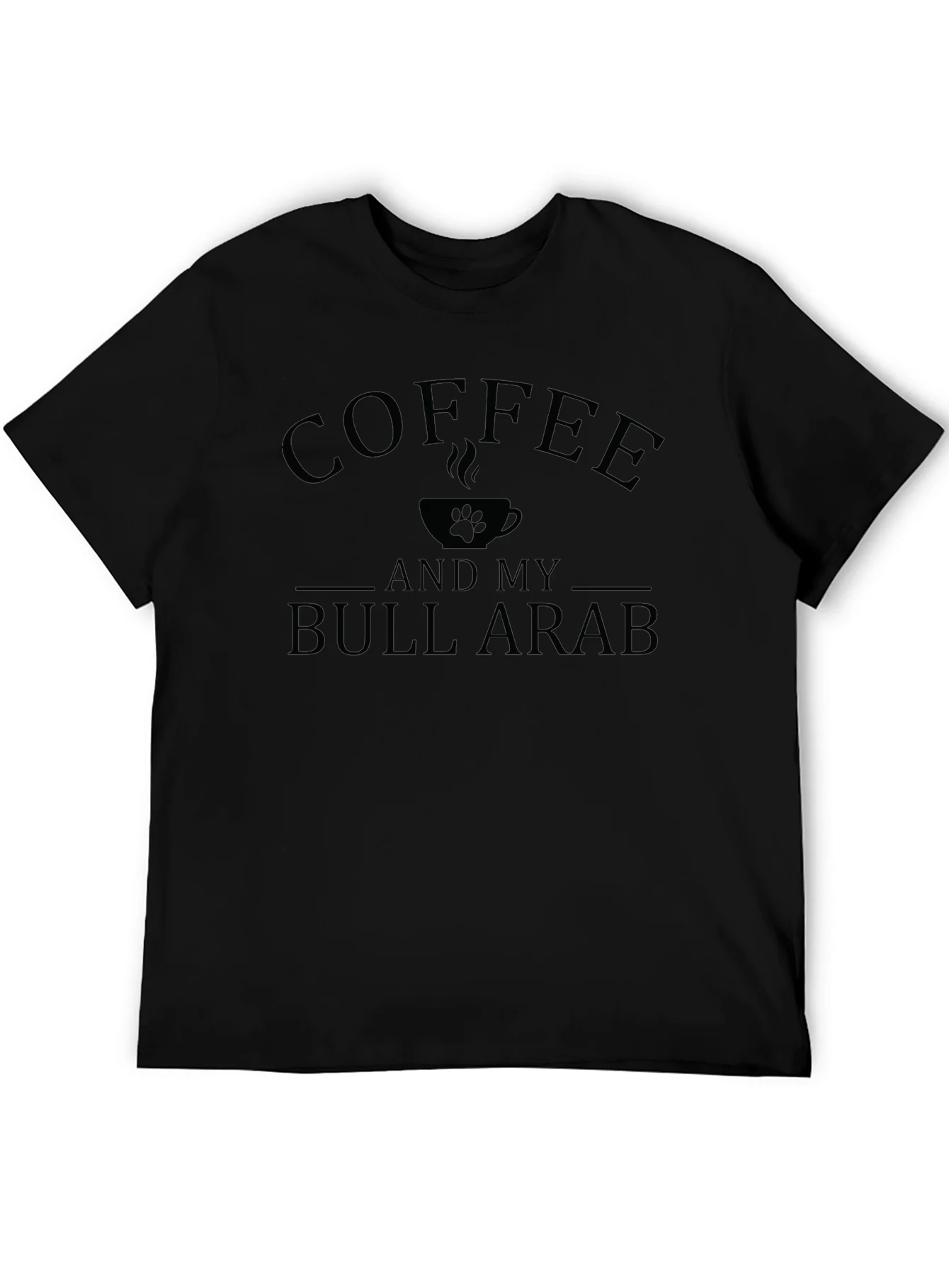 Coffee and Bull Arab Dog Lover Tee