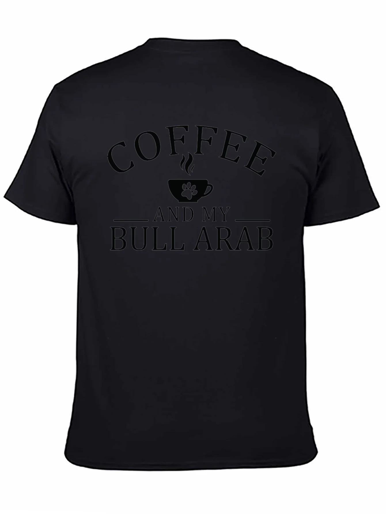 Coffee and Bull Arab Dog Lover Tee