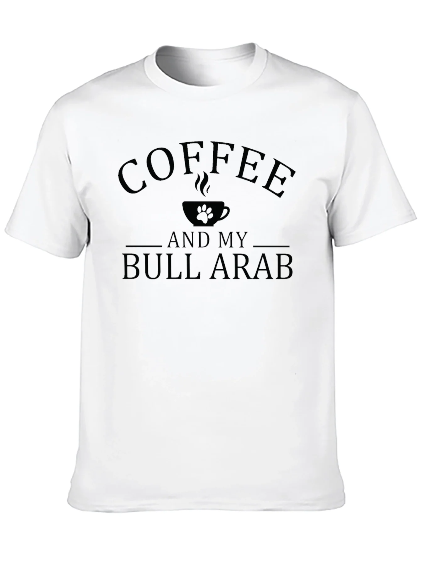 Coffee and Bull Arab Dog Lover Tee