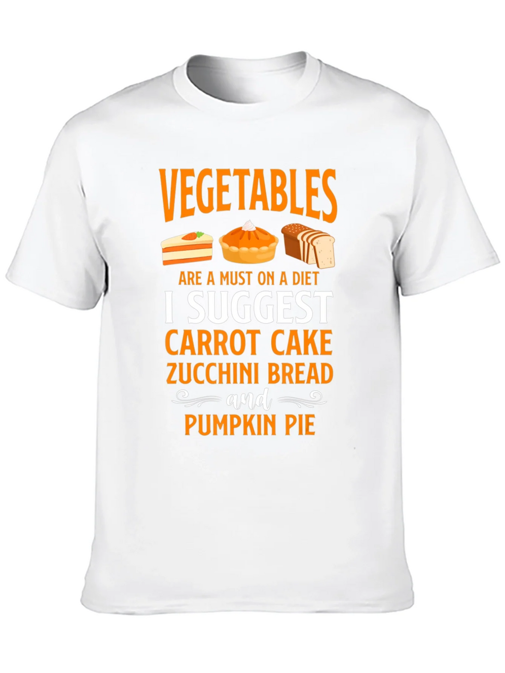 Vegetables on Diet Graphic Tee