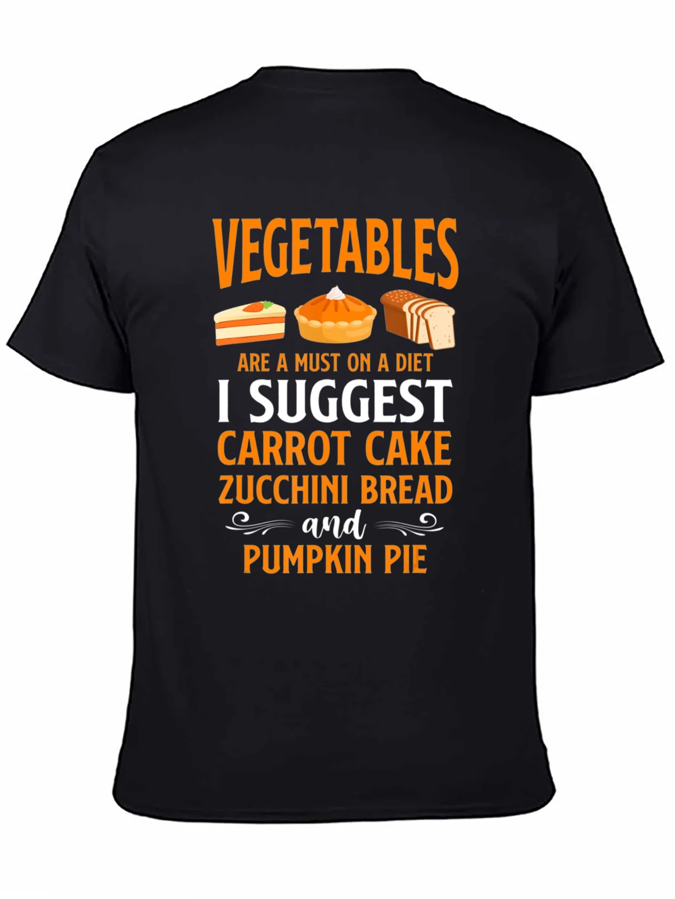 Vegetables on Diet Graphic Tee