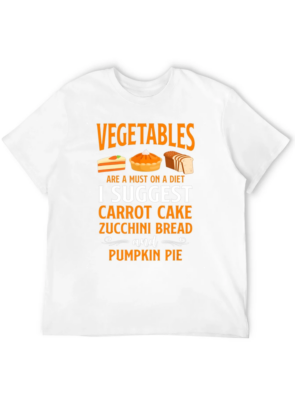Vegetables on Diet Graphic Tee