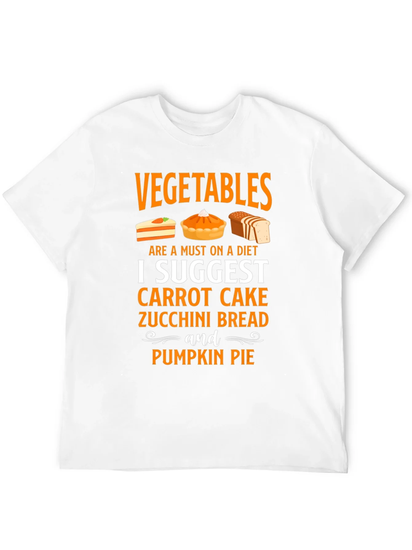 Vegetables on Diet Graphic Tee