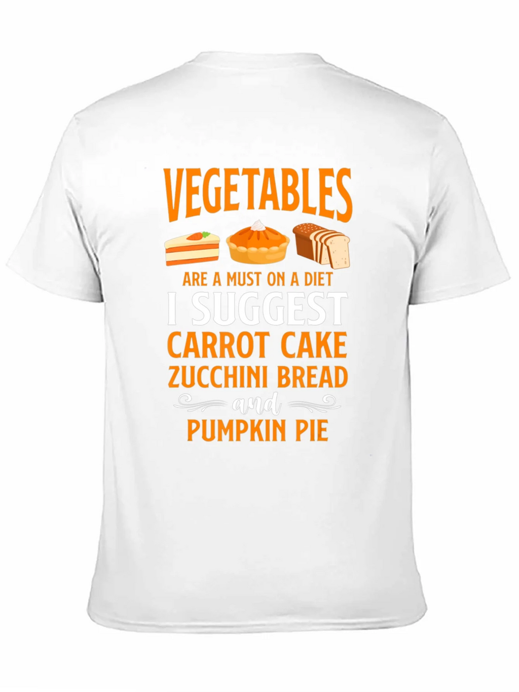 Vegetables on Diet Graphic Tee