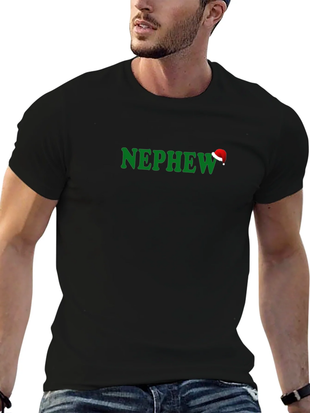 Festive Nephew Christmas T-Shirt